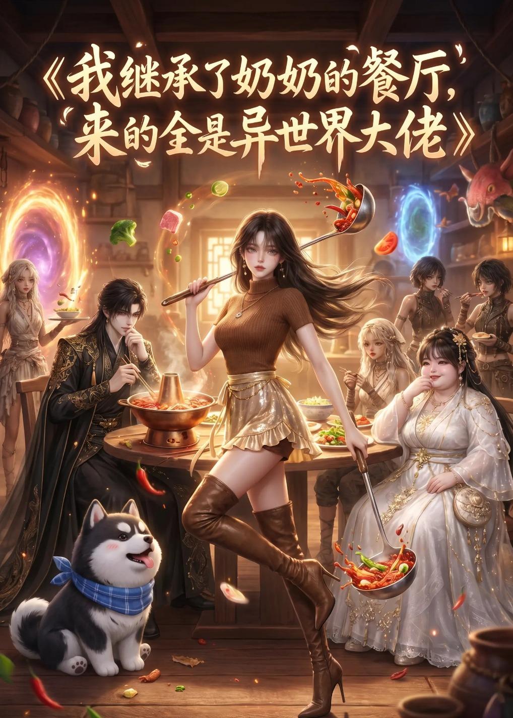 我继承了奶奶的餐厅,来的全是异世界大佬