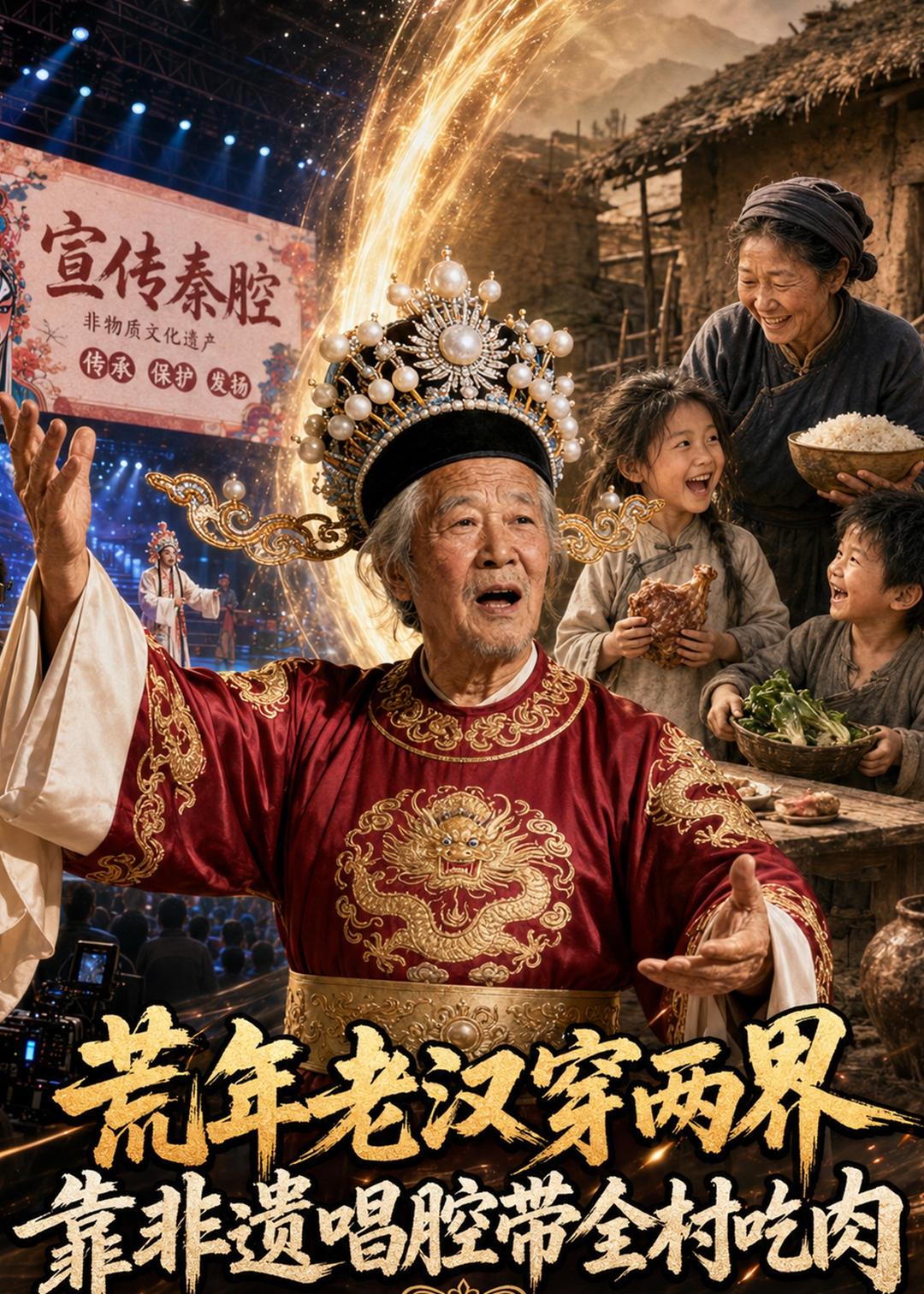 荒年老汉穿两界:靠非遗唱腔带全村吃肉