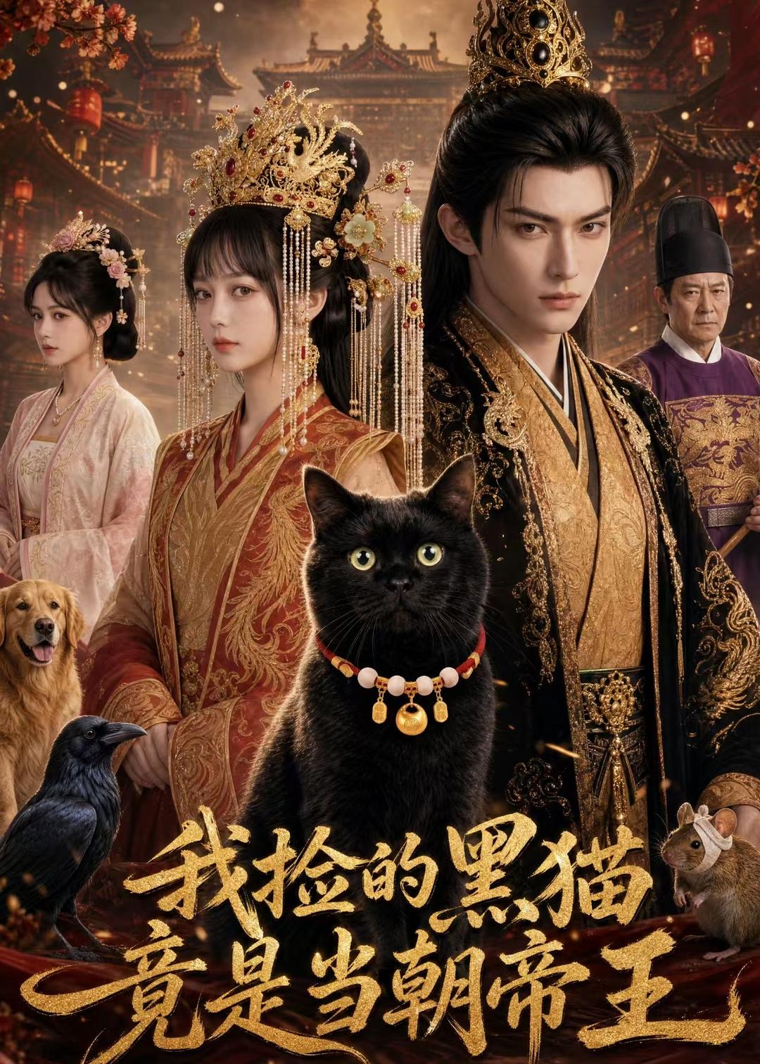 我捡的黑猫竟是当朝帝王