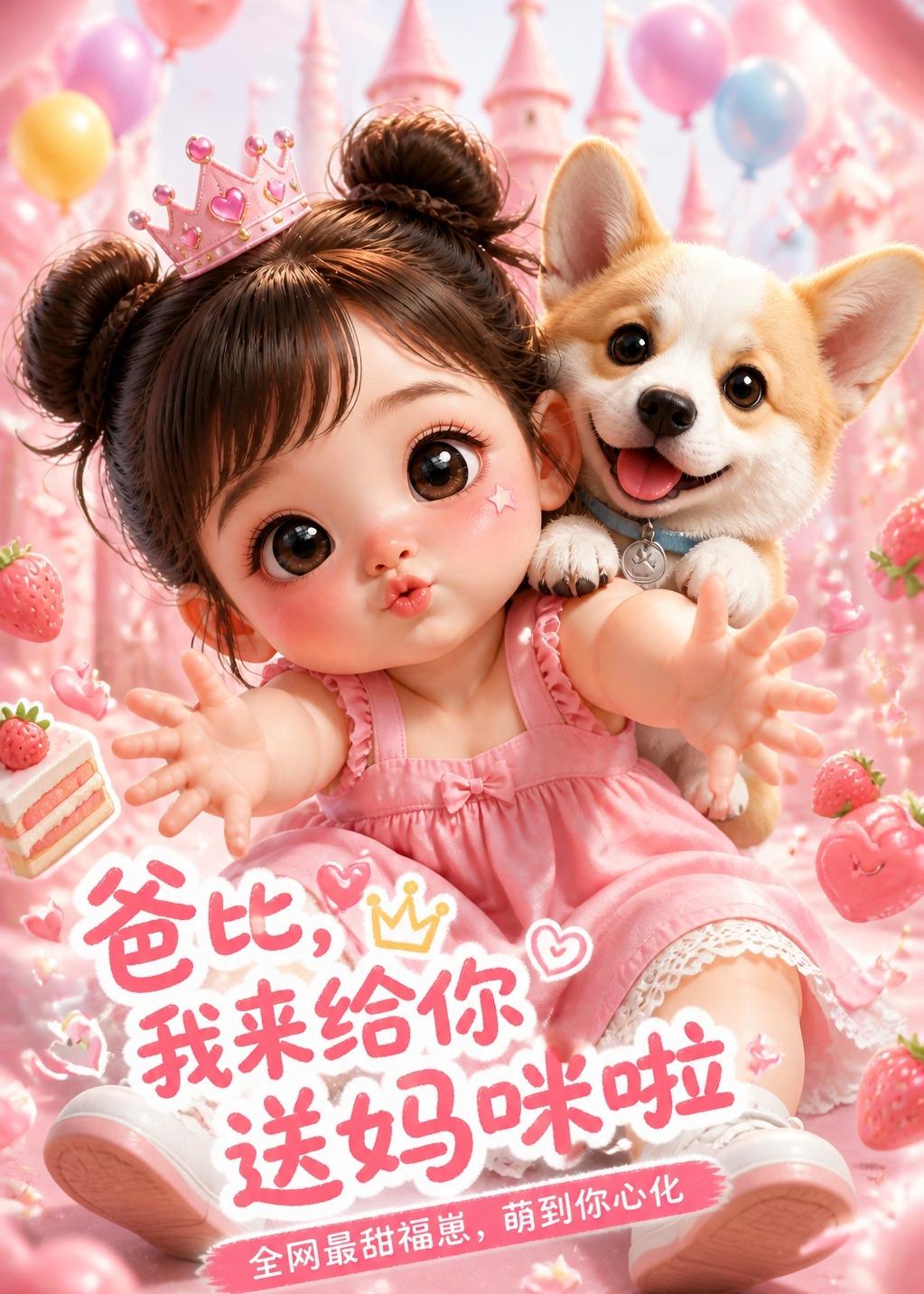 爸比,我来给你送妈咪啦