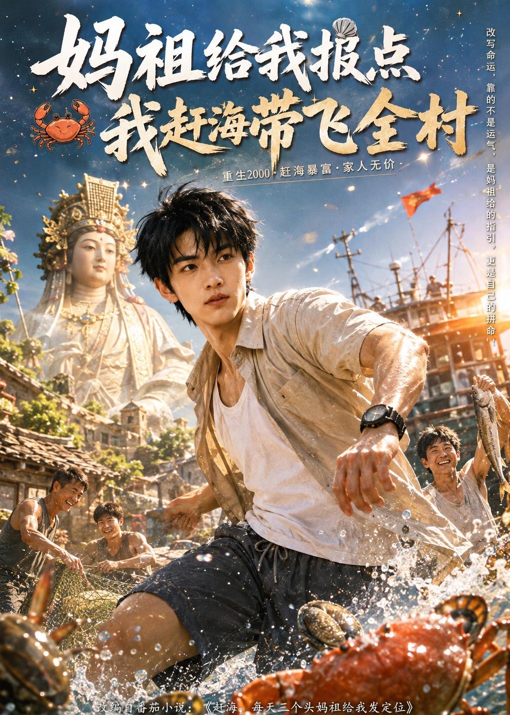 妈祖给我报点，我赶海带飞全村